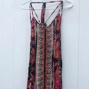 Floral boho dress